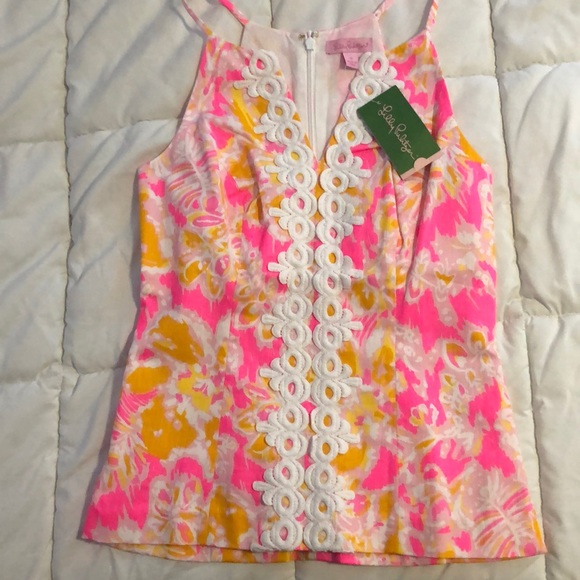 Lilly Pulitzer Tops - Lilly tank top size 0